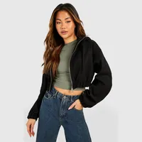 NASTY GAL Women's Cropped Hooded Jackets