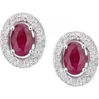 Diamant L'Eternel Women's Ruby Earrings
