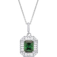 Jewelco London Women's Emerald Necklaces