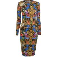 VERSACE JEANS COUTURE Womens Midi Dresses With Sleeves