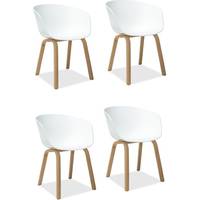 Norden Home White Dining Chairs