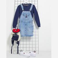 Tommy Dungaree Dresses For Ladies
