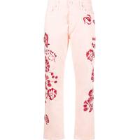 FARFETCH Women's Embroidered Jeans