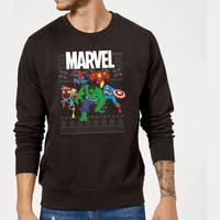 Marvel Men's Black Sweatshirts