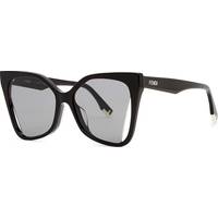 Fendi Women's Black Cat Eye Sunglasses