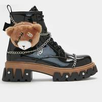 KOI Footwear Women's Patent Ankle Boots