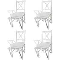 August Grove Wooden Dining Chairs