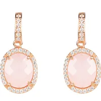 Wolf & Badger LATELITA Women's Rose Gold Earrings