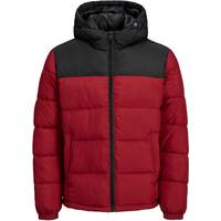 Spartoo Men's Red Puffer Jackets