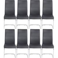 Furntastic Black Dining Chairs