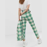 ASOS DESIGN Check Trousers for Women