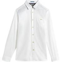 Ted Baker Men's White Linen Shirts