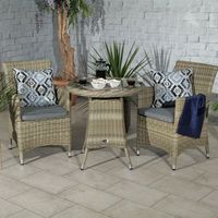 Wilko Rattan Bistro Sets