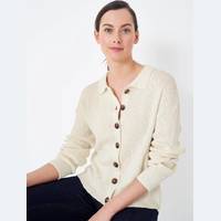 Crew Clothing Women's Cream Knitted Cardigans