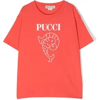 EMILIO PUCCI Girl's Cotton T-shirts