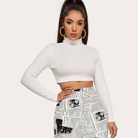 SHEIN Cropped Jumpers for Women