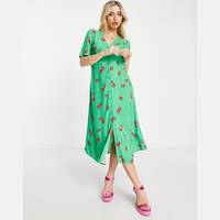 Nobody's Child Women's Green Midi Dresses