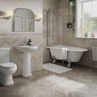 UK Bathrooms Pedestal Basins