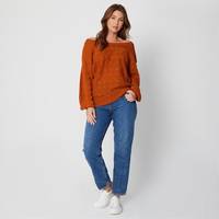 BE YOU Women's Bardot Jumpers