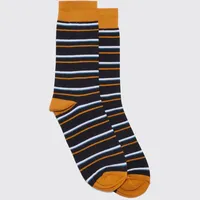 boohoo Men's Striped Socks