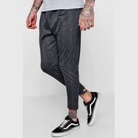 BoohooMan Mens Checked Trousers