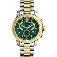 Bloomingdale's Mens Gold Bracelet Watch