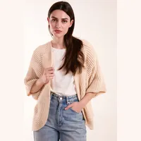 Blue Vanilla Women's Beige Cardigans