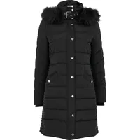 wallis navy padded coat