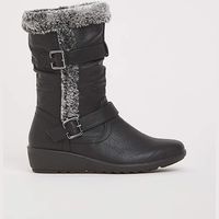 Cushion Walk Women's Fur Lined Boots