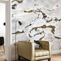 Canora Grey Marble Wallpaper