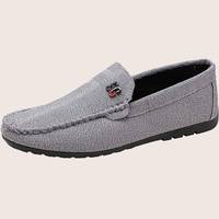 SHEIN Men's Grey Loafers