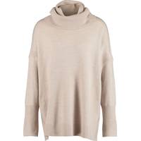 French Connection Women's White Roll Neck Jumpers