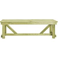 Union Rustic Wooden Garden Benches