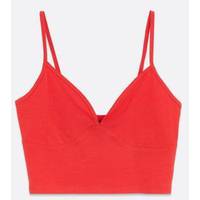 New Look Red Bralettes
