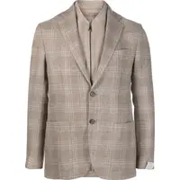 Corneliani Men's Brown Suit Jackets