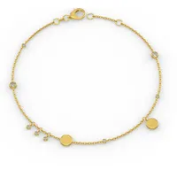 Cervin Blanc Women's Gold Bracelets