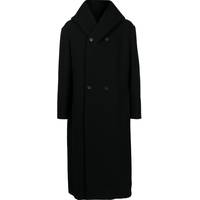 Yohji Yamamoto Men's Black Double-Breasted Coats