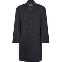 Van Mildert Men's Black Overcoats