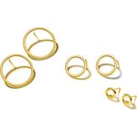 Hersey & Son Silversmiths Women's Gold Earrings