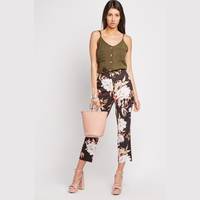 Everything5Pounds Women's Floral Tapered Trousers