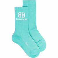 Balenciaga Women's Logo Socks