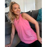 Puma Women's Pink Camisoles And Tanks