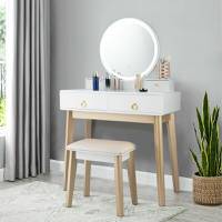 Costway Dressing Tables With Lights