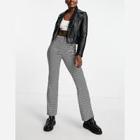 Pieces Women's High Waisted Flared Trousers