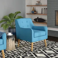 Blue Elephant Blue Armchairs