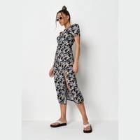 Missguided Women's Belted Midi Dresses