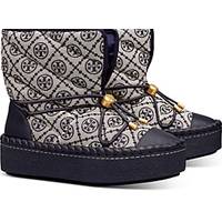 Tory Burch Women's Leather Lace Up Boots