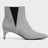 Charles & Keith Kitten Heel Ankle Boots
