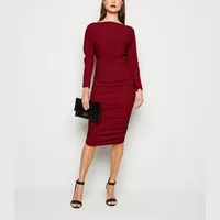 Ax Paris Long Sleeve Midi Dresses for Women