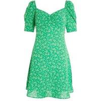 Quiz Women's Green Floral Dresses